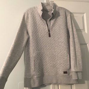 LLBean Womens Quilted Quarter Zip